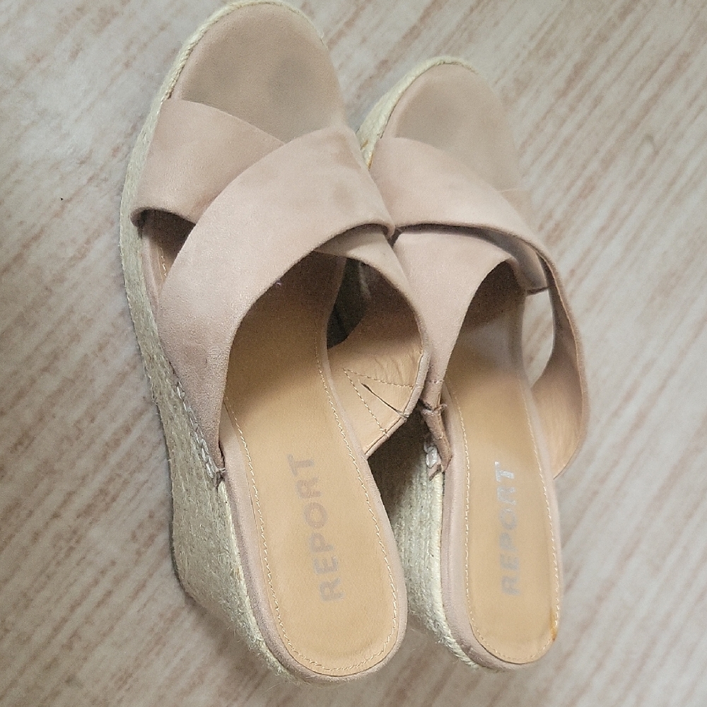 Report Wedge Sandals